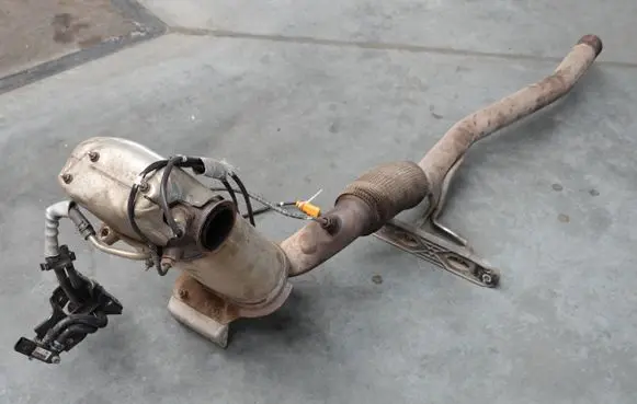 Volkswagen Beetle A5 Catalyst/FAP/DPF particulate filter 1K0131723AG 5N0166BA 1K0181FA
