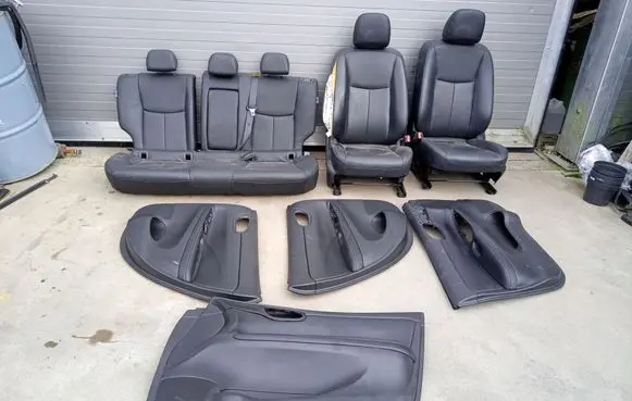 Nissan Pulsar Seat and door cards trim set 