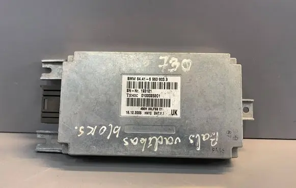 BMW 7 E65 E66 Voice control module 6960803 01000232C1 193121