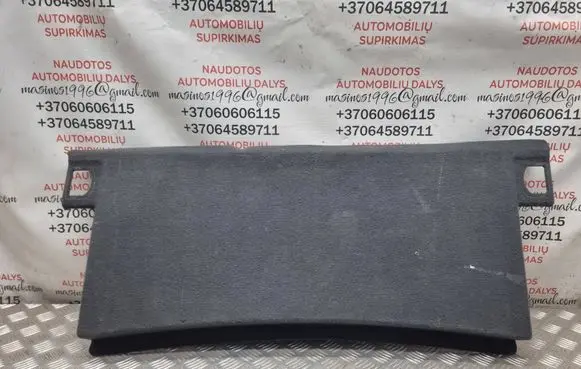 Audi A4 S4 B8 8K Trunk/boot floor carpet liner 8K9861529A