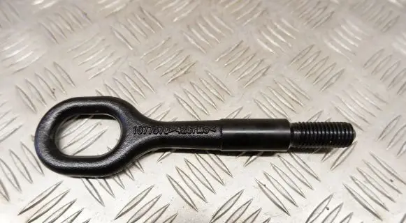 Towing hook eye