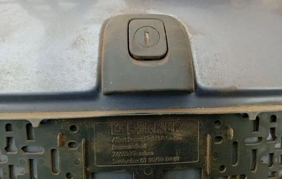 Tailgate/trunk/boot exterior handle