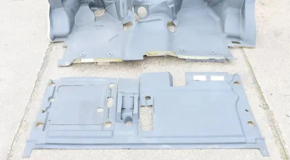 Ford Transit Custom Front floor carpet liner KK21-V13036-AB LK21-V13031AA