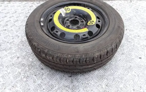 Volkswagen Polo V 6R R15 spare wheel bad