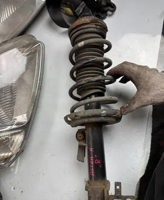 Opel Astra H Front shock absorber with coil spring 432432342