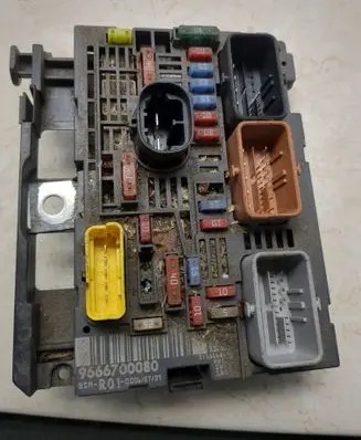 Citroen C4 Grand Picasso Fuse module 9666700080