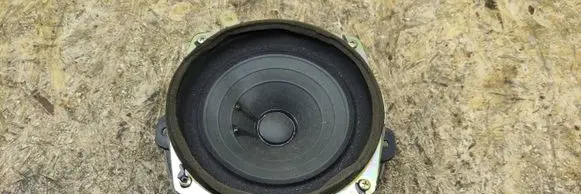 Front door high frequency speaker