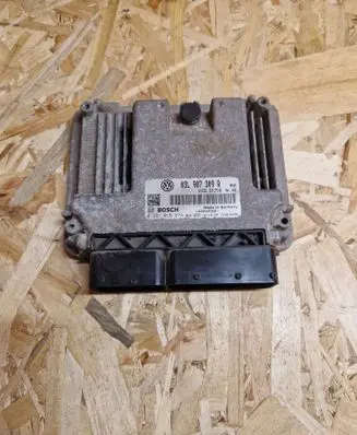 Volkswagen Golf VI Engine control unit/module 03L907309R 1039S35360 0281016674