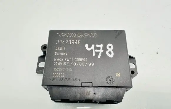 Volvo V60 Parking PDC control unit/module 31423948 1526423145