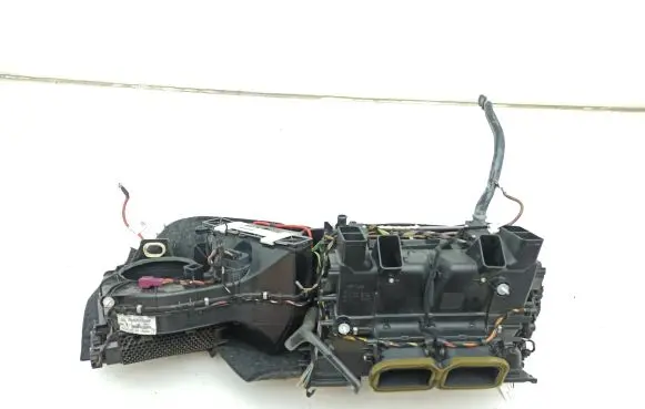 Interior heater climate box assembly