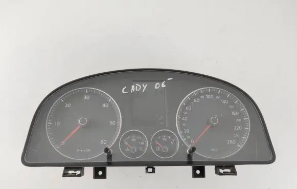 Volkswagen Caddy Speedometer (instrument cluster) 1T0920873A V0003000 VWZ7Z0F7002263