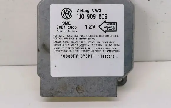 Volkswagen New Beetle Airbag control unit/module 1J0909609 5WK42800