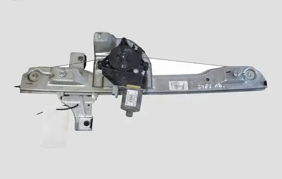 Peugeot 208 I Front door window regulator with motor 9674254380 9673154380