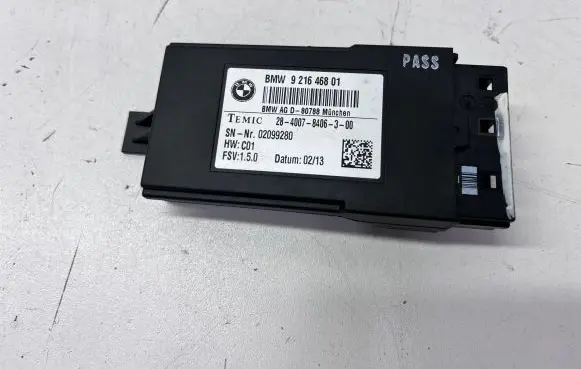 BMW X3 F25 Seat heating relay 9216468 921646801
