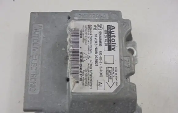 Peugeot 407 Airbag control unit/module 9655880880
