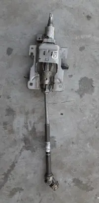 Steering wheel axle