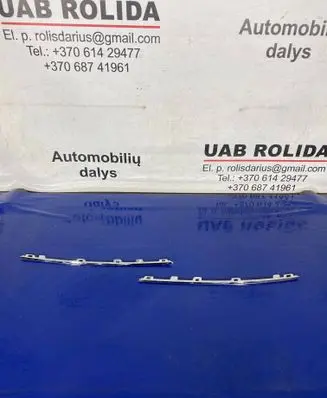 Renault Clio V Front bumper splitter molding 