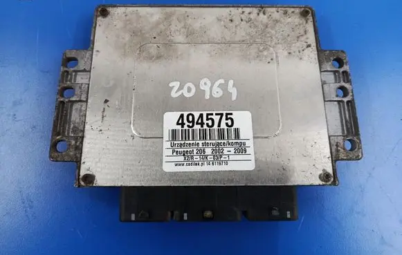 Peugeot 206 CC Engine control unit/module ECU 9652202780