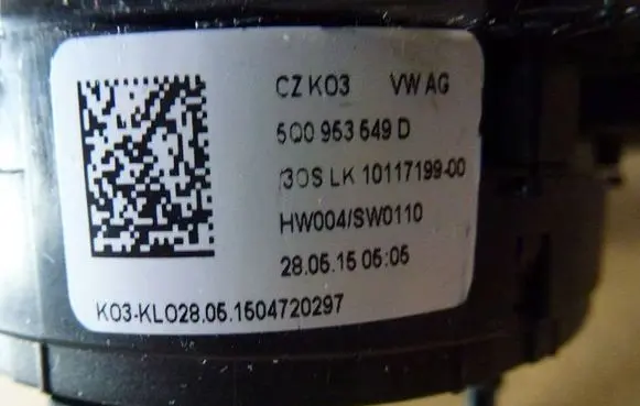 Airbag slip ring squib (SRS ring)