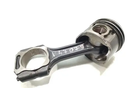 Piston with connecting rod