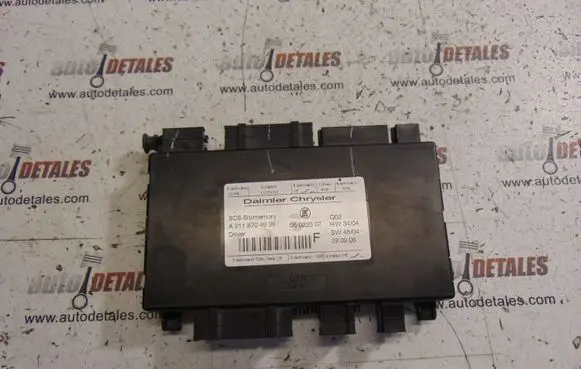 Mercedes-Benz GL X164 Seat control module A2118704926