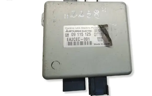 Opel Corsa C Power steering control unit/module 09115125 EA2CEC001 Q1T17771
