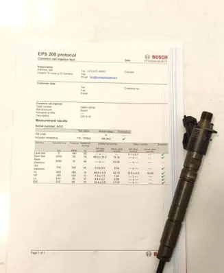 Volvo V60 Fuel injector 0445116016 CR1318