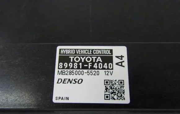 Toyota C-HR I Engine control unit/module 89981F4040 MB2850005520