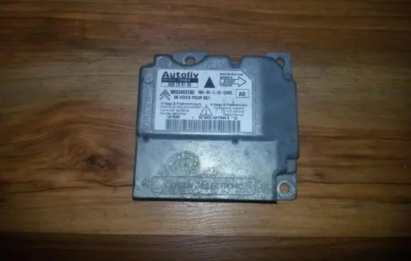 Citroen C4 I Airbag control unit/module 9653493780 603726100