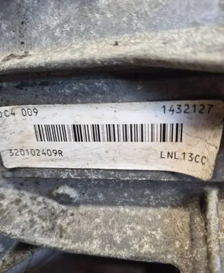 Renault Megane IV Automatic gearbox DC4009 LNL13CC