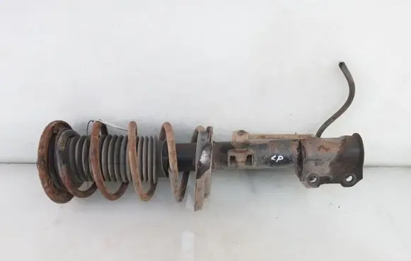 Opel Vectra C Front shock absorber with coil spring 13158657