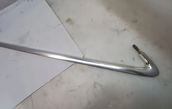 Audi A6 Allroad C7 Rear side glass trim 4G9853345
