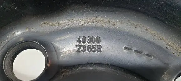 Renault Clio V R16 steel rim 403002365R 2365R