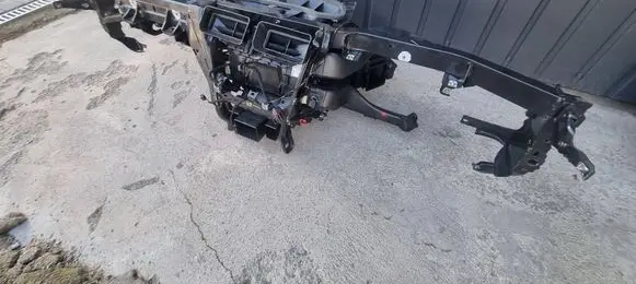 Interior heater climate box assembly