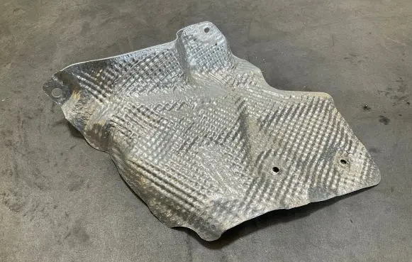 Mercedes-Benz GLE W167 Heat shield in engine bay A1676823700