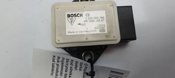 Porsche Panamera (970) ESP acceleration yaw rate sensor 99760614507 0265005746