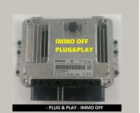 Fiat Ducato Engine control unit/module ECU 51844043 0281014210