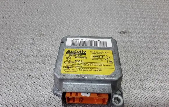 Peugeot 206 Airbag control unit/module 550541500 9636894080