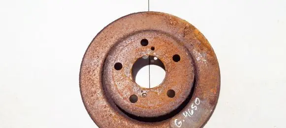 Toyota Auris 150 Rear brake disc neventiliuojamas