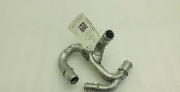 Porsche Cayenne (92A) Engine coolant pipe/hose 7P5121065E 7P5121070C