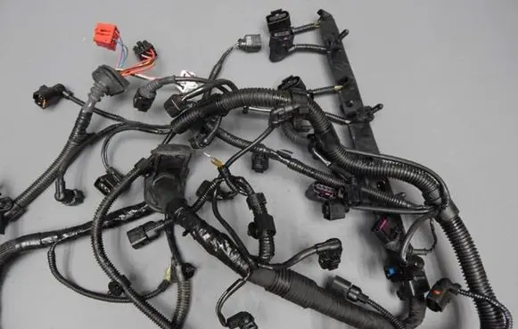 Volkswagen Touareg II Engine installation wiring loom