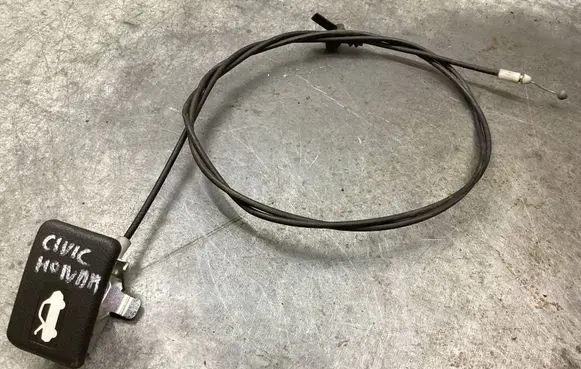 Engine bonnet/hood lock release cable