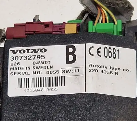 Volvo S40 Other control units/modules 2204355B 30732795 435504010055