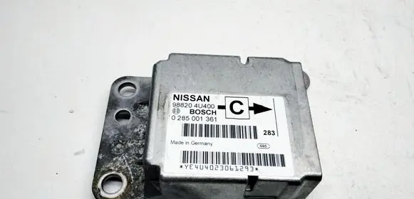 Nissan Almera Tino Airbag control unit/module 988204U400
