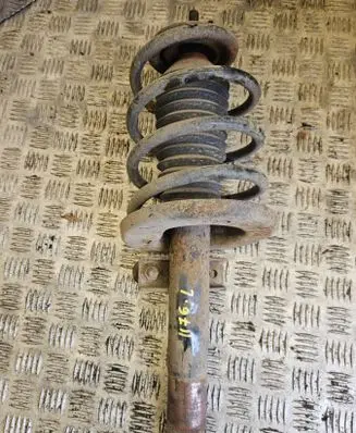 Ford Galaxy Front shock absorber with coil spring