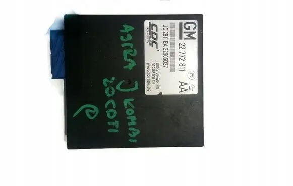 Opel Astra J Engine control unit/module ECU 22772811AA