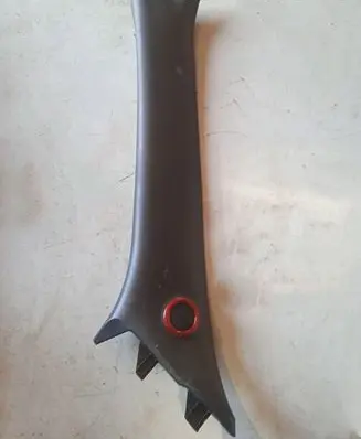Nissan Juke I F15 (A) pillar trim 769121KBOA
