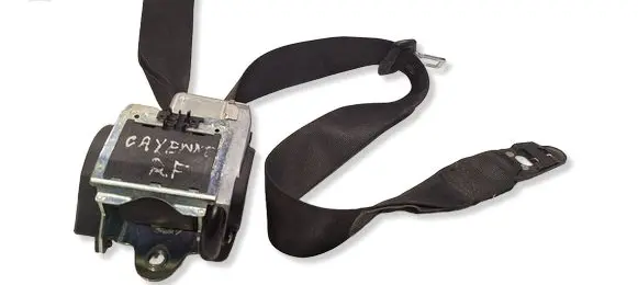 Porsche Cayenne (9PA) Front seatbelt 560981601 H41154 008R000
