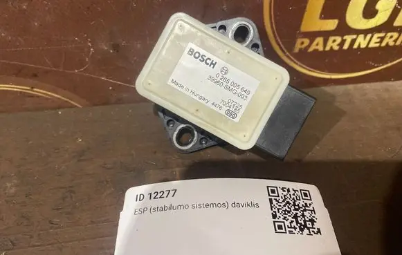 Honda Civic ESP acceleration yaw rate sensor 0265005649
