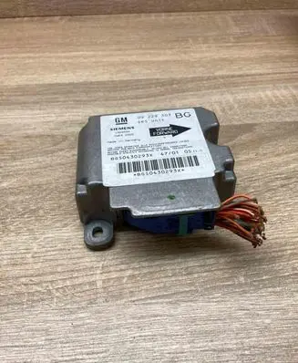 Opel Zafira A Airbag control unit/module 09229303 1923594 WITHPLUG